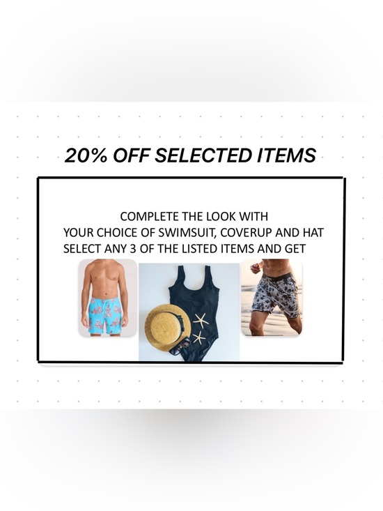 Other - FLASH OFFER ON ALL SWIMWEAR